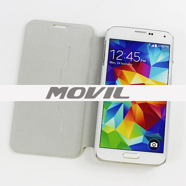 NP-1995 PU leathe funda para Samsung Galaxy S5 G900F-3